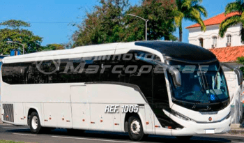  MARCOPOLO PARADISO 1050 G8 MBB O500RS ANO 2022/2023 44 LUGARES SEMI LEITO COM DESCANSA PERNAS / BANCO GUIA / GELADEIRA / USB / MONITOR / DVD / AR CONDICIONADO – REF 1005  cheio