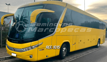  MARCOPOLO PARADISO 1200 SCANIA K310 ANO 2011/2011 46 LUGARES EXECUTIVO / CALEFAÇÃO / BANCO GUIA / MONITOR /  DVD / GELADEIRA / SANITARIO / BAIXO KM – REF 1015  cheio