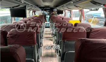  MARCOPOLO PARADISO 1050 G8 MBB O500RS ANO 2022/2023 44 LUGARES SEMI LEITO COM DESCANSA PERNAS / BANCO GUIA / GELADEIRA / USB / MONITOR / DVD / AR CONDICIONADO – REF 1005  cheio