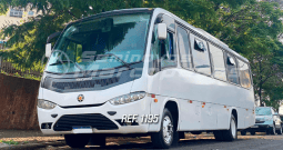 MARCOPOLO SENIOR / AGRALE MA10/31 +2 LUGARES/ ANO 2013/2013/POLTRONAS EXECUTIVAS, PAREDE DE SEPARAÇÃO/ VIDROS COLADOS – REF 1195