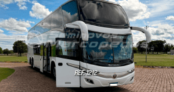 MARCOPOLO PARADISO 1800 DD NEW G7 VOLVO B450R 8 X 2 ANO 2021/2021 48 LUGARES SEMI LEITO PS/12 LEITO PI/USB/GELADEIRA/CAMBIO AUTOMATICO/CAMA MOTORISTA – REF 1212