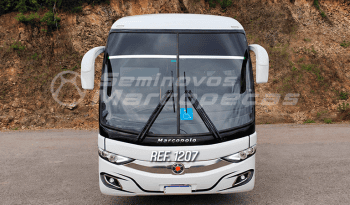  MARCOPOLO PARADISO 1200 MERCEDES BENZ  O500RS ANO 2018/2019 46 LUGARES/POLTRONAS EXECUTIVAS/MONITOR/DVD/CAMBIO MECANICO/SANITARIO/GELADEIRA/ASSOALHO AMADEIRADO – REF 1207  cheio