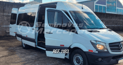 SPRINTER 313 CDI MERCEDES-BENZ 313 CDI ANO 2018/2019 18+1 POLTRONAS /AR CONDICIONADO/RODADO SIMPLES/2 PNEUS NOVOS NA TRASEIRA – REF 1183