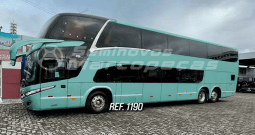 MARCOPOLO PARADISO 1800 DD VOLVO B420R ANO 2019/2020 60 LUGARES SEMI LEITO/02 BANHEIROS/USB/02 BEBEDOUROS/02 GELADEIRAS/05 MONITORES – REF 1190