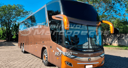 MARCOPOLO PARADISO 1600 LD  SCANIA K400 6×2 ANO 2016/2016 46 LUGARES SEMI LEITO/UNICO DONO/MONITOR/DVD/GELADEIRA/BEBEDOURO/SANITARIO – REF 1150