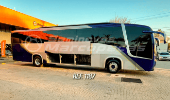 BUSSCAR VISTA BUSS 340 MBB O500R ANO 2018/2019 46 LUGARES/RODAS DE ALUMINIO/AR CONDICIONADO/SANITARIO/USB/MONITOR/DVD/GELADEIRA/SEM ELEVADOR/ RODAS EM ALUMÍNIO/SUSPENSÃO REGULAGEM DE ALTURA – REF 1187  cheio