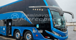 MARCOPOLO PARADISO 1800 DD G8 8 X 2  VOLVO B510R 8 X 2 ANO 2022/2023 52 LUGARES SEMI LEITO PS/ 12 LEITO PI/CAMA MOTORISTA/BAGAGEIRO RODADO DIANTEIRO/USB/MONITOR/DVD/GELADEIRA/CARRO TURISMO – REF 1156