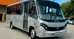 COMIL PIA URBANO MBB  915 ANO 2008/2009 28 LUGARES/ POLTRONAS CITY / PORTA PACOTES/CAPACHO ESCADAS/FRENTE/URBANO/TOTALMENTE REVISADA – REF 1157