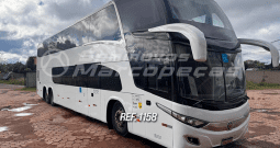 MARCOPOLO PARADISO 1800 DD G7  SCANIA K400  ANO 2019/2019 44 LUGARES SEMI LEITO PS/12 LEITO PISO INFERIOR/03 GELADEIRA/USB/PREP MONITOR E VIDEO/CAMA MOTORISTA – REF 1158