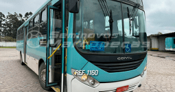 COMIL SVELTO VOLVO B270 ANO 2015/2016 46 LUGARES/ 2 PORTAS/ ELEVADOR CENTRAL/ JANELA VIDRO FIXO + 2 VIDROS DE CORRER/ TARAFLEX/ TRASEIRA FECHADA/ 12,50M COMPRIMENTO/ BAIXA KM – REF 1160