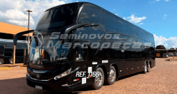 MARCOPOLO PARADISO 1800 DD G8 VOLVO B450R 8 X 2 ANO 2021/2022 34 LUGARES LEITO PS/12 LEITO PI/CAMA LD/BAGAGEIRO SOBRE RODADO LE/MONITOR/DVD/USB – REF 1166