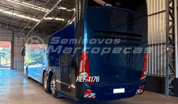  MARCOPOLO PARADISO 1600  SCANIA K400, ANO  2014/2014, MONITORES, 28+2 LUGARES, DVD, SANITARIO, AR CONDICIONADO, VIDROS COLADOS, LEITO TOTAL – REF 1176  cheio