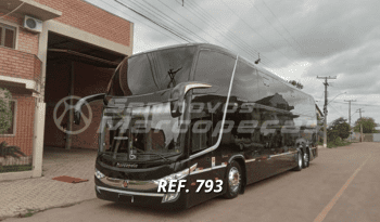  MARCOPOLO PARADISO 1600 SCANIA  K 400 ANO 2016/2016 28 LUGARES LEITO / AR CONDICIONADO / WC / GELADEIRA/CALEFAÇÃO – REF 793  cheio
