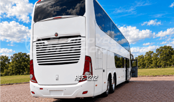  MARCOPOLO PARADISO 1800 DD NEW G7 VOLVO B450R 8 X 2 ANO 2021/2021 48 LUGARES SEMI LEITO PS/12 LEITO PI/USB/GELADEIRA/CAMBIO AUTOMATICO/CAMA MOTORISTA – REF 1212  cheio