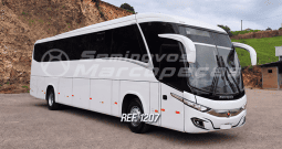 MARCOPOLO PARADISO 1200 MERCEDES BENZ  O500RS ANO 2018/2019 46 LUGARES/POLTRONAS EXECUTIVAS/MONITOR/DVD/CAMBIO MECANICO/SANITARIO/GELADEIRA/ASSOALHO AMADEIRADO – REF 1207