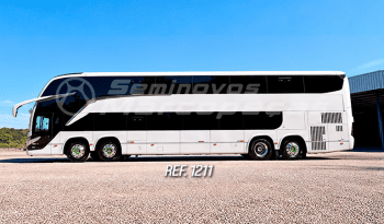  MARCOPOLO PARADISO 1800 DD G8 VOLVO B510R 8 X 2 ANO 2023/2024 44 LUGARES SEMI LEITO MASTER PS/12 SEMI LEITO MASTER PI/AR CONDICIONADO QUENTE E FRIO/MONITOR/DVD/USB – REF 1211  cheio