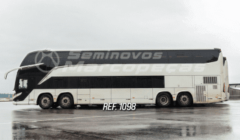  MARCOPOLO PARADISO 1800 DD VOLVO B450 R 8 X 2 ANO 2022/2023 25 LUGARES CAMA COM TELA INDIVIDUAL/ 1 POLTRONA LEITO/ AR CONDICIONADO QUENTE E FRIO/CALEFAÇÃO/SUPORTE DE CELULAR COM USB/CAMERA DE RÉ/ SENSOR DE ESTACIONAMENTO/PAREDE DE SEPARAÇÃO/ SALA DE ESTAR SOBRE RODADO DIANTEIRO COM MESA DE JOGOS/DVD/ SISTEMA DE SEGURANÇA AVANÇADO VOLVO/GELADEIRAS/CAFETEIRAS/ CORTINAS/TOMADAS 110V/ POLTRONAS COM MASSAGEADORES/ 19 CAMAS PISO SUPERIOR+1 POLTRONA LEITO/ 06 CAMAS PISO INFERIOR/ VIDRO COLADO/ – 1098  cheio