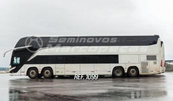  MARCOPOLO PARADISO 1800 DD VOLVO B450 R 8 X 2 ANO 2022/2023 40 POLTRONAS LEITO/ AR CONDICIONADO QUENTE E FRIO/CALEFAÇÃO/SUPORTE DE CELULAR COM USB/CAMERA DE RÉ/ SENSOR DE ESTACIONAMENTO/PAREDE DE SEPARAÇÃO/ SALA DE ESTAR SOBRE RODADO DIANTEIRO COM MESA DE JOGOS/DVD/ SISTEMA DE SEGURANÇA AVANÇADO VOLVO/GELADEIRAS/CAFETEIRAS/ CORTINAS/TOMADAS 110V/ POLTRONAS COM MASSAGEADORES/ 31 LUGARES PISO SUPERIOR / 09 POLTRIONAS PISO INFERIOR/ VIDRO COLADO/ – REF 1099  cheio