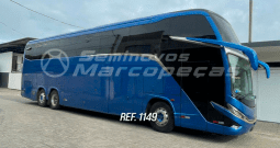 MARCOPOLO PARADISO 1600 LD G8 VOLVO B460R – 6X2 ANO 2024/2025 44 LUGARES SEMI LEITO/ GELADEIRA/ BEBEDOURO/ MONITORES/ BAIXA KM – REF 1149
