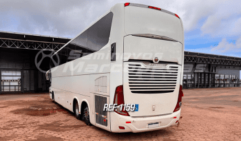  MARCOPOLO PARADISO 1800 DD G7  VOLVO B420 R ANO 2018/2019 44 LUGARES SEMI LEITO PS/12 LEITO PISO INFERIOR/03 GELADEIRA/USB/PREP MONITOR E VIDEO/CAMA MOTORISTA – REF 1159  cheio