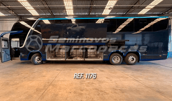  MARCOPOLO PARADISO 1600  SCANIA K400, ANO  2014/2014, MONITORES, 28+2 LUGARES, DVD, SANITARIO, AR CONDICIONADO, VIDROS COLADOS, LEITO TOTAL – REF 1176  cheio