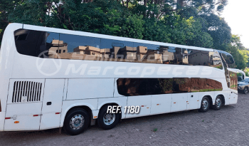  MARCOPOLO PARADISO 1800 DD VOLVO B450R ANO 2018/2019 26 LUGARES/LEITO CAMA/SANITÁRIO/AR CONDICIONADO/MONITORES/GELADEIRA/CORTINAS/MESA DE JOGOS/ACESSIBILIDADE/PISO AMADEIRADO – REF 1180  cheio