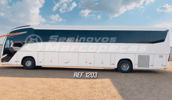  MARCOPOLO  PARADISO G8 1200 VOLVO B420R ANO 2023/2024 46 LUGARES/SEMI LEITO DESCANSA PERNAS/ GELADEIRA/TOMADAS USB/POLTRONA GUIA/14 METROS/FAROLFULL LED/ELEVADOR/PREPARAÇÃO MONITORES E DVD/ – REF 1203  cheio