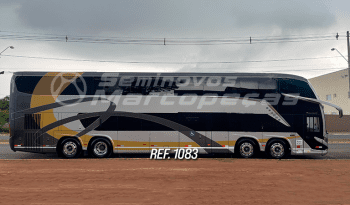  MARCOPOLO PARADISO 1800 DD G8 8 X 2  VOLVO B510R 8 X 2 ANO 2024/2025 52 LUGARES / 40 SEMI LEITO PS / 12 LEITO PI / USB/ GELADEIRA / DVD / MONITOR / ASSOALHO AMADEIRADO / CARRO DE TURISMO – REF 1083  cheio