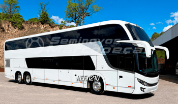  COMIL INVICTUS DD VOLVO B420R ANO 2021/2022 43 LUGARES LEITO/2 GELADEIRA/MONITOR/DVD/SANITARIO/USB – REF 1210  cheio