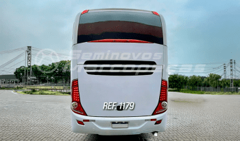  MARCOPOLO PARADISO 1200  VOLVO B340R ANO 2013/2013 40 LUGARES/SEMI LEITO/DESCANSA PERNAS/MONITORES/AR CONDICIONADO/BANHEIRO/GELADEIRA/CLIPE DE CORTINAS/RODAS ALUMINIO/LEVANTE DE SUSPENSÃO/VIDROS COLADOS/AUTOMATICO/100% TURISMO – REF 1179  cheio