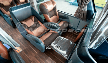  MARCOPOLO PARADISO 1800 DD VOLVO B450R ANO 2018/2019 26 LUGARES/LEITO CAMA/SANITÁRIO/AR CONDICIONADO/MONITORES/GELADEIRA/CORTINAS/MESA DE JOGOS/ACESSIBILIDADE/PISO AMADEIRADO – REF 1180  cheio