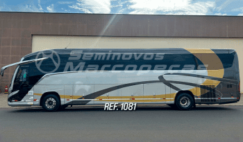  MARCOPOLO PARADISO 1200 VOLVO B380R ANO 2023/2024 46 LUGARES SEMI LEITO / DESCANSA PERNAS / 14 METROS / MONITOR / DVD / USB / GELADEIRA / PNEUS NOVOS – REF 1081  cheio