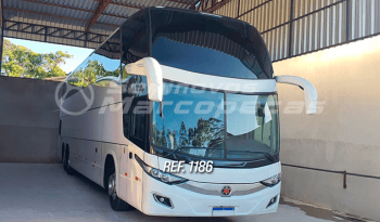  MARCOPOLO PARADISO 1800 DD VOLVO B420R ANO 2019/2020 44 LUGARES SEMI LEITO PS / 09 LEITO PISO INFERIOR/ AR QUENTE E FRIO/ USB/ MONITOR / DVD / UNICO DONO / CARRO DE TURISMO – REF 1186  cheio