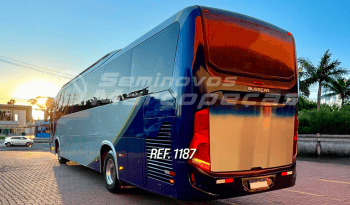  BUSSCAR VISTA BUSS 340 MBB O500R ANO 2018/2019 46 LUGARES/RODAS DE ALUMINIO/AR CONDICIONADO/SANITARIO/USB/MONITOR/DVD/GELADEIRA/SEM ELEVADOR/ RODAS EM ALUMÍNIO/SUSPENSÃO REGULAGEM DE ALTURA – REF 1187  cheio
