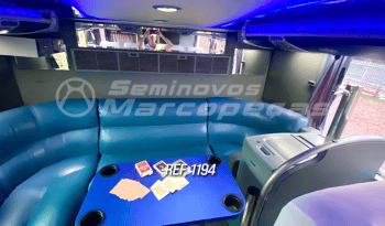  MARCOPOLO PARADISO 1800, SCANIA K440, ANO 2012/2012/ 54 LUGARES POLTRONAS SEMI LEITO /  MONITORES / DVD / MESA DE JOGOS/ SOFA PI/ SANITARIO / RESERVATORIO PARA AGUA FINAL DO CORREDOR PS – REF 1194  cheio