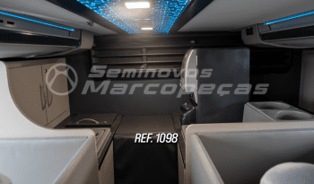  MARCOPOLO PARADISO 1800 DD VOLVO B450 R 8 X 2 ANO 2022/2023 25 LUGARES CAMA COM TELA INDIVIDUAL/ 1 POLTRONA LEITO/ AR CONDICIONADO QUENTE E FRIO/CALEFAÇÃO/SUPORTE DE CELULAR COM USB/CAMERA DE RÉ/ SENSOR DE ESTACIONAMENTO/PAREDE DE SEPARAÇÃO/ SALA DE ESTAR SOBRE RODADO DIANTEIRO COM MESA DE JOGOS/DVD/ SISTEMA DE SEGURANÇA AVANÇADO VOLVO/GELADEIRAS/CAFETEIRAS/ CORTINAS/TOMADAS 110V/ POLTRONAS COM MASSAGEADORES/ 19 CAMAS PISO SUPERIOR+1 POLTRONA LEITO/ 06 CAMAS PISO INFERIOR/ VIDRO COLADO/ – 1098  cheio