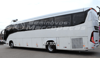  MARCOPOLO PARADISO 1050 G8 MERCEDES BENZ  O500 R 4X2 ANO 2023/2024 46 LUGARES/AR CONDICIONADO/PISO AMADEIRADO/GELADEIRA/BANHEIRO/USB POLTRONA/POLTRONA ELEVATÓRIA/CAMARA DE RÉ/LEVANTE DE SUSPENSÃO/FAROIS DE LED/ILUMINAÇÃO TOTALMENTE EM LED/BANCO GUIA – REF 1172  cheio