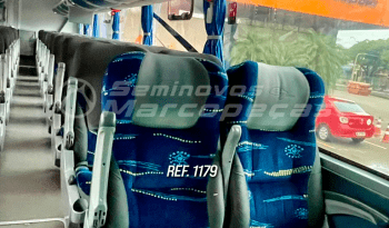  MARCOPOLO PARADISO 1200  VOLVO B340R ANO 2013/2013 40 LUGARES/SEMI LEITO/DESCANSA PERNAS/MONITORES/AR CONDICIONADO/BANHEIRO/GELADEIRA/CLIPE DE CORTINAS/RODAS ALUMINIO/LEVANTE DE SUSPENSÃO/VIDROS COLADOS/AUTOMATICO/100% TURISMO – REF 1179  cheio