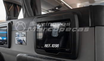  MARCOPOLO PARADISO 1800 DD VOLVO B450 R 8 X 2 ANO 2022/2023 25 LUGARES CAMA COM TELA INDIVIDUAL/ 1 POLTRONA LEITO/ AR CONDICIONADO QUENTE E FRIO/CALEFAÇÃO/SUPORTE DE CELULAR COM USB/CAMERA DE RÉ/ SENSOR DE ESTACIONAMENTO/PAREDE DE SEPARAÇÃO/ SALA DE ESTAR SOBRE RODADO DIANTEIRO COM MESA DE JOGOS/DVD/ SISTEMA DE SEGURANÇA AVANÇADO VOLVO/GELADEIRAS/CAFETEIRAS/ CORTINAS/TOMADAS 110V/ POLTRONAS COM MASSAGEADORES/ 19 CAMAS PISO SUPERIOR+1 POLTRONA LEITO/ 06 CAMAS PISO INFERIOR/ VIDRO COLADO/ – 1098  cheio