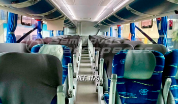  MARCOPOLO PARADISO 1200  VOLVO B340R ANO 2013/2013 40 LUGARES/SEMI LEITO/DESCANSA PERNAS/MONITORES/AR CONDICIONADO/BANHEIRO/GELADEIRA/CLIPE DE CORTINAS/RODAS ALUMINIO/LEVANTE DE SUSPENSÃO/VIDROS COLADOS/AUTOMATICO/100% TURISMO – REF 1179  cheio
