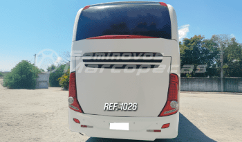  MARCOPOLO PARADISO 1050 SCANIA K-310 ANO 2018/2018 46 LUGARES/ AR CONDICIONADO/ VIDROS COLADOS/ GELADEIRA/ SANITARIO/ BAIXA KM – REF 1026  cheio