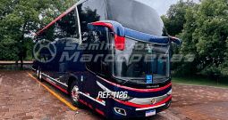 PARADISO 1600 LD/MBB 6×2/ ano 2018 modelo 2019/ 44 +2 LUGARES, RODAS DE ALUMINIO/ AR CONDICIONADO/ CALEFAÇÃO/ SANITARIO/ SEM ELEVADOR/GELADEIRA, MONITORES, AQUECEDOR DE LIQUIDOS – REF 1126