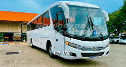 MARCOPOLO VIAGGIO 900 MBB OF 1721  ANO 2014/2014  49 LUGARES + MOTORISTA/POLTRONAS EXECUTIVAS/ SUSPENSÃO AR /JANELAS DE ABRIR/AR CONDICIONADO/PAREDE DE SEPARAÇÃO C/ PORTA/ACESSIBILIDADE – REF 1136
