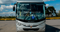 MARCOPOLO IDEALE  MBB OF1721 ANO 2021/2022 48 LUGARES POLTRONAS EXECUTIVAS/AR CONDICIONADO/JANELA DE ABRIR/ELEVADOR/TRASEIRA FECHADA/BAIXA KM – REF 1121
