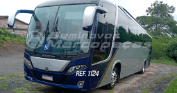 BUSSCAR VISTA BUSS 340 MBB 0500R ANO 2018/2019 46 LUGARES/RODAS DE ALUMINIO/AR CONDICIONADO/SANITARIO/USB/MONITOR/DVD/GELADEIRA/SEM ELEVADOR – REF 1124