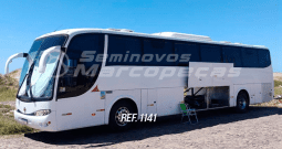 MARCOPOLO VIAGGIO 1050 SCANIA K310 ANO 2008/2008 46 LUGARES/ BANCO GUIA/ SANITÁRIO/ RODAS ALUMINIO/CAIXA ELETRICA/MONITOR/DVD/CALEFAÇÃO/GELADEIRA/AQUECEDOR LIQUIDOS – REF 1141