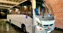 MICRO-ÔNIBUS RODOVIÁRIO NEOBUS THUNDER + VW VW 9160 ANO 2014/2014 28 LUGARES/ SANITARIO / VIDROS COLADOS /GELADEIRA / AR CONDICIONADO RODAS DE ALUMINIO – REF 1022