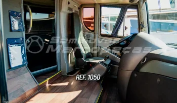  Ônibus Rodoviário Marcopolo Paradiso 1800 MBB O500 – RSDD 8X2 | Ano 2017/2018 | 55 Lugares/PS Semi-Leito (40) + Pi Leito (15) | Ar Condicionado / Descansa Pernas / Geladeira / Sanitário / Cambio Automatizado – REF 1050  cheio