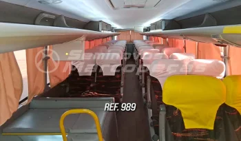  ÔNIBUS RODOVIÁRIO MARCOPOLO PARADISO 1800 6X2 MBB O500RSDD ANO 2014/2014 56 LUGARES + MOTORISTA e BC GUIA/ LEITO E SEMI LEITO / DESC PERNAS / 2 GELADEIRAS / CAMBIO MANUAL / BANCO GUIA / RODAS EM ALUMINIO – REF 989  cheio